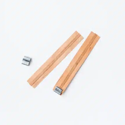 Crackling Wooden Wicks No. 4 – Set of 8 pcs
