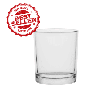 Clear Glass Candle Containers – 280 ml