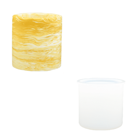 Jesmonite Silicone Mould, ø 9,1 x 8,7 cm – Cylinder Container