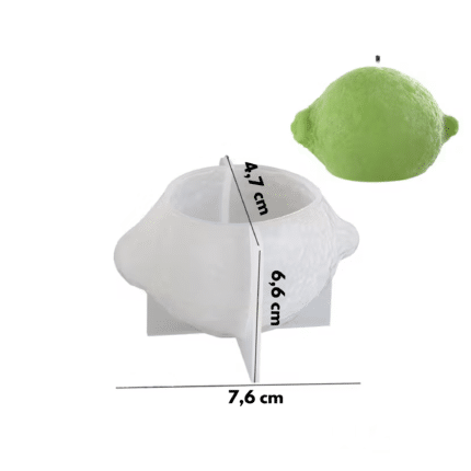 Silicone mold for candles 4.7 x 6.6 cm
