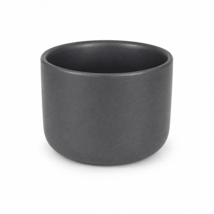 LIMITED EDITION: Black Stoneware Candle Container, 250 ml